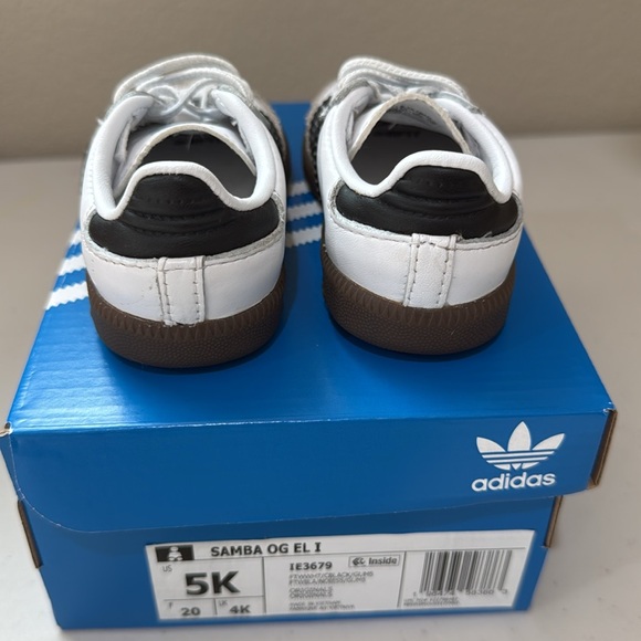 Samba OG black and white toddler shoe - Picture 5 of 9